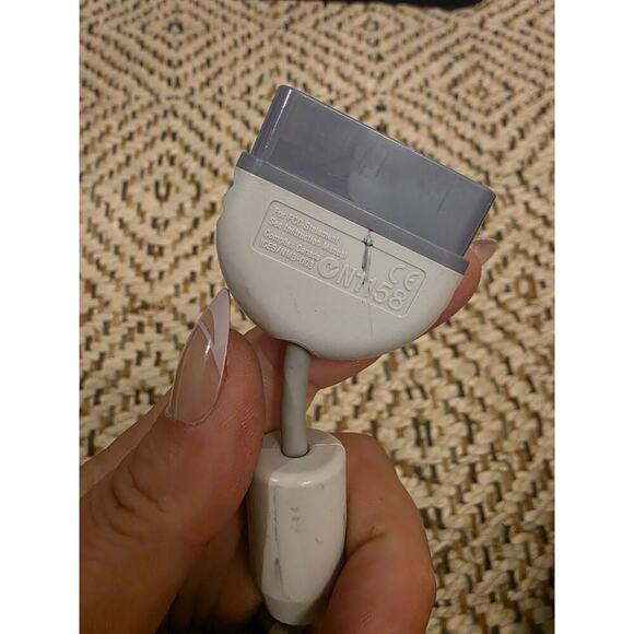 Sony PlayStation 1 PS1 DualShock Analog Gray OEM Controller SCPH-1200 Tested - Picture 11 of 16